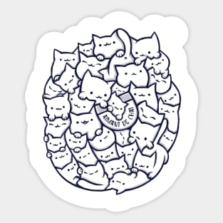 Cat Magnet Sticker